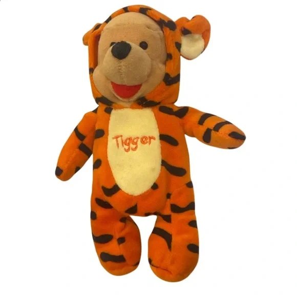 Disney Pooh & Piglet lot of 6 plush 6โ-11โ - Picture 10 of 16